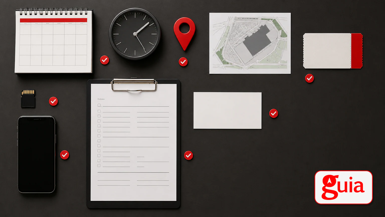 Checklist para enviar um evento completo ao Guia